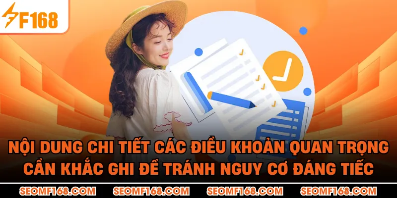 Nội dung chi tiết các điều khoản quan trọng cần khắc ghi để tránh nguy cơ đáng tiếc